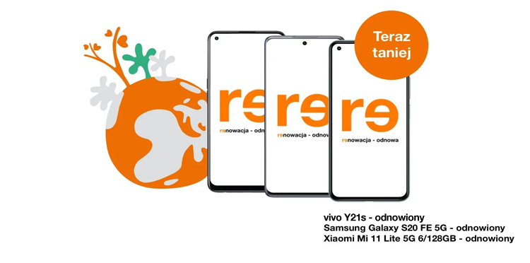 Tańsze, odnowione smartfony na wakacje